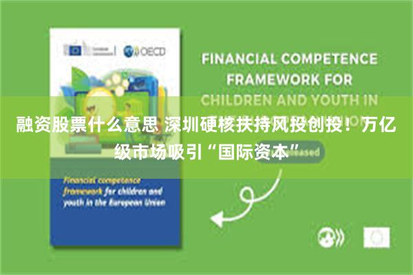 融资股票什么意思 深圳硬核扶持风投创投！万亿级市场吸引“国际资本”
