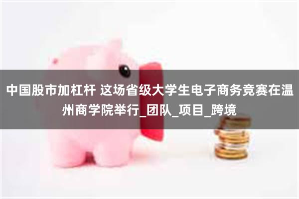 中国股市加杠杆 这场省级大学生电子商务竞赛在温州商学院举行_团队_项目_跨境